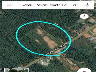 Tanah Matang Siap Bangun Pinggir jalan lintas sumatera