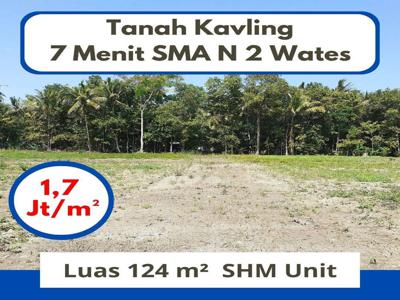 Tanah Siap Bangun Dekat SMA N 2 Wates Kulon Progo