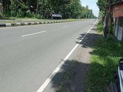 Tanah Tegalan 1,2 Hektar Tepi Jln Raya Propinsi Purworejo Jateng