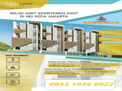 Apartemen Kos KosanIncome 400 jutaan/tahun Surat SHM di Jakarta Timur