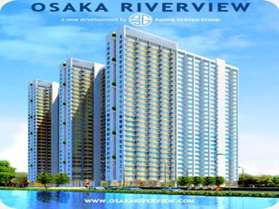 Dijual 3 Unit Apartemen Tipe Studio Semi Furnished di Osaka Riverview
