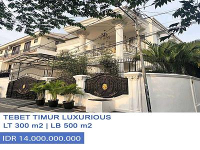 Dijual Rumah Mewah Furnish Da Vinci di Tebet Timur, Jakarta Selatan