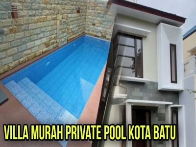 dijual villa di batu private pool