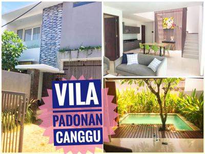 Jual Villa Private Pool Padonan Canggu Kuta Badung Bali