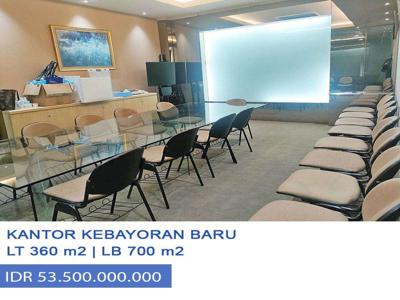 Kantor / Ruang Usaha di Jl Gunawarman, Kebayoran Baru, Jakarta Sel
