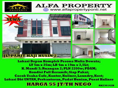 Ruko Harga Murah Parit Haji Husin 2 Pontianak Kota