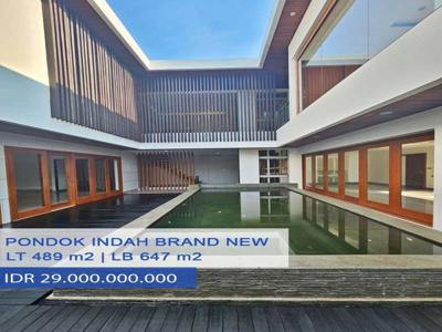 Rumah Mewah Baru Lokasi Prime di Pondok Indah, Jakarta Selatan
