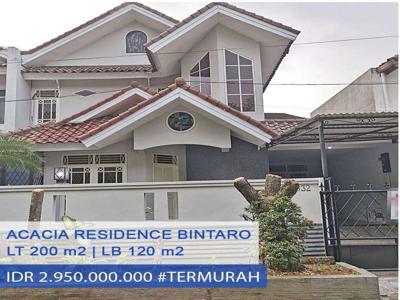 Termurah Rumah Komplek di Acacia Residence Bintaro, Jakarta Selatan