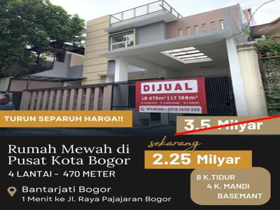 Turun Separuh Harga Rumah Besar 4 Lantai di Bantar Jati Bogor Cepat D7