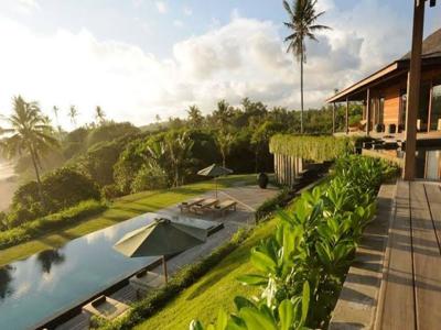 Villa Pemandangan Pantai dan Sawah di Tabanan Bali