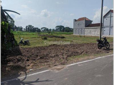 Dekat Jl Jogja Solo Tanah di Prambanan Klaten, Padat Penduduk