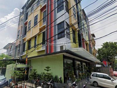 Gedung Mangga Besar Utara Ex Hotel 340m 5 Lantai 52 Kamar