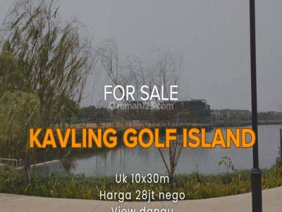 Kavling Premiumdi Golf Island View Danau