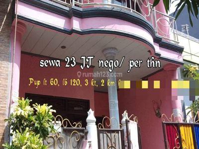 Rumah Tingkat Kondisi Terawat di Pondok Ungu Permai 31368 Mar