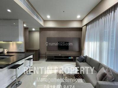 Sewa Apartemen Anandamaya Residence 2 Bedroom Lantai Rendah Furnished