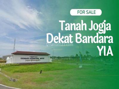 Tanah Jogja Dekat Bandara Yia Cocok Bangun Rumah