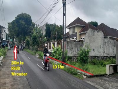 Termurah Tanah Tepi Jalan Raya Ki Ageng Pamenahan Wirosaban - UAD Strategis