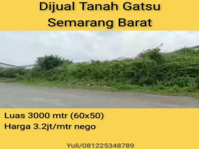 Dijual Tanah Gatsu, Semarang Barat