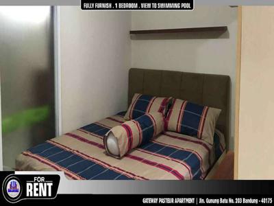 DISEWAKAN BULANAN | Unit Apartemen Gateway Pasteur Tipe 1BR - FURNISH