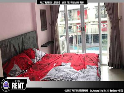 DISEWAKAN BULANAN | Unit Apartemen Gateway Pasteur Type STUDIO-FURNISH