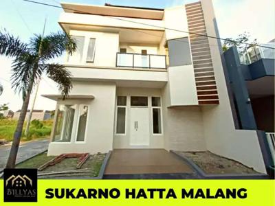 Dijua rumah jl papa hijau sukarno hatta dekat brawijaya kota malang