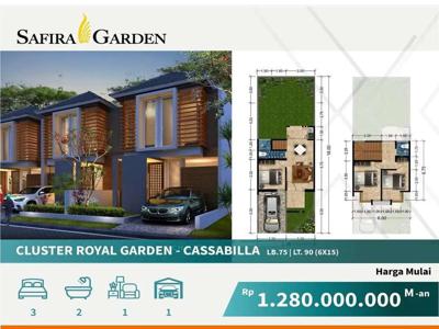 Rumah type Cassabila at Safira Garden