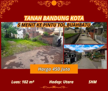 5 Menit ke Pintu Tol Buahbatu: Tanah SHM Bandung Siap Balik Nama!