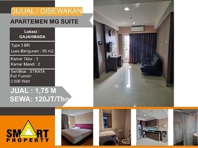 Apartemen 3 BR Di MG Suite Gajahmada Semarang