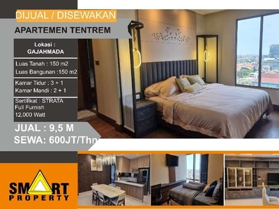 Apartemen Tentrem Full Furnish Di Gajahmada Semarang