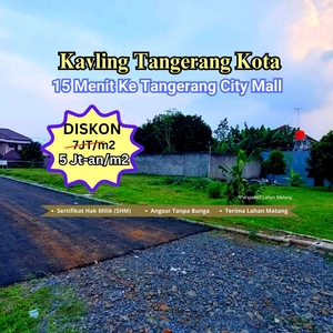 Dekat Stasiun & Stasiun Tangerang Kavling SHM Area Tangerang Kota