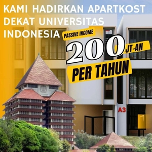 Di jual ApartemenKost dekat Kampus UI Depok