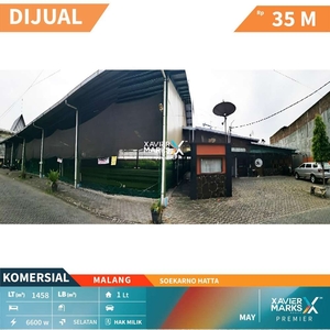 Dijual Lapangan Futsal + Cafe Kawasan Kampus di Soekarno Hatta Malang