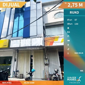 Dijual Ruko Jalan Kawi Malang Cocok Semua Usaha