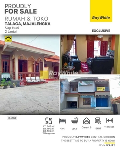 Dijual Rumah dan Ruko di Talaga Wetan Majalengka