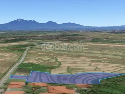 For global sale of 2,253sqm land with greenbelt rice fields in Tabanan