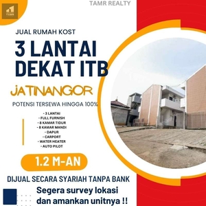Investasi Rumah Kost Di Bandung 2 lantai 5 kamar Tidur Autopilot