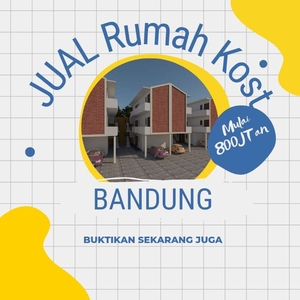 Jual Kost di Bandung Terlaris 8 Kamar Dekat kampus ITB