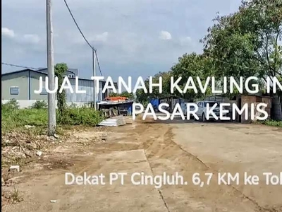 Jual Tanah di
Perkasa Industrial Park Jl.Raya Pasar Kemis - Tangerang