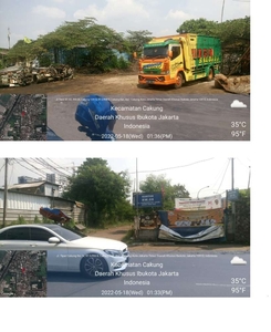 Jual Tanah Pinggir Jalan Cakung Jakarta Barat di Bawah NJOP Surat SHM
