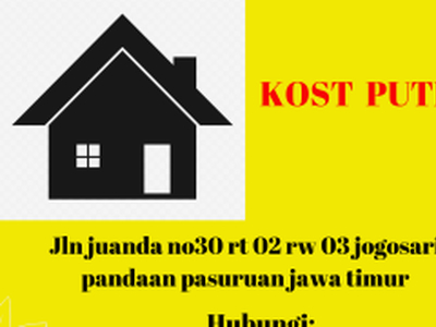 Kost Putri Ekslusif diPandaan