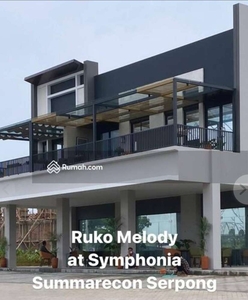 Ruko Melody commercial 2 by summarecon 5x20 unit only super strategis
