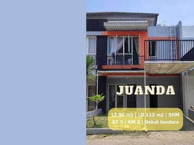 Rumah 2 Lt Semi Furnish Siap Huni Diamond Park Residence Juanda