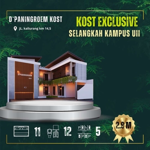 RUMAH KOST JOGJA DEKAT UII SHM READY