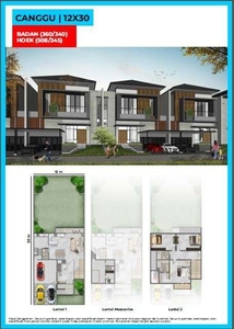Rumah PIK 2 Pantai Bukit Villa Ukuran 12x30 TERMURAH 250JT/TAHUN !