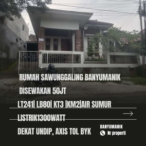 rumah sewa sawunggaling banyumanik