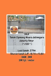 Sale Tanah Cipinang Muara Jatinegara [ r122 ]