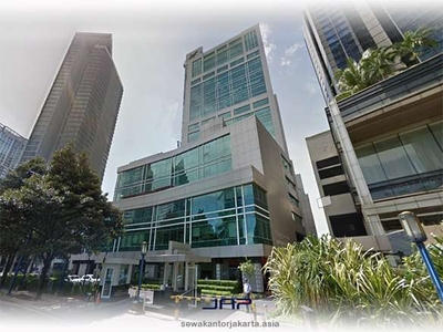 Sewa Kantor Menara Rajawali 135 m2 Bare Mega Kuningan Jakarta Selatan