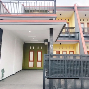 Sewa Rumah baru di komplek Sangkuriang Cimahi 4 kamar tidur