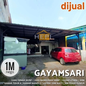 Tanah bonus rumah gayamsari semarang selatan