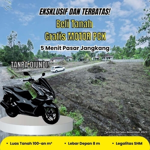 Tanah Dijual Jogja, Bonus Iphone dan Motor dekat Exit Toll Jogja-Solo